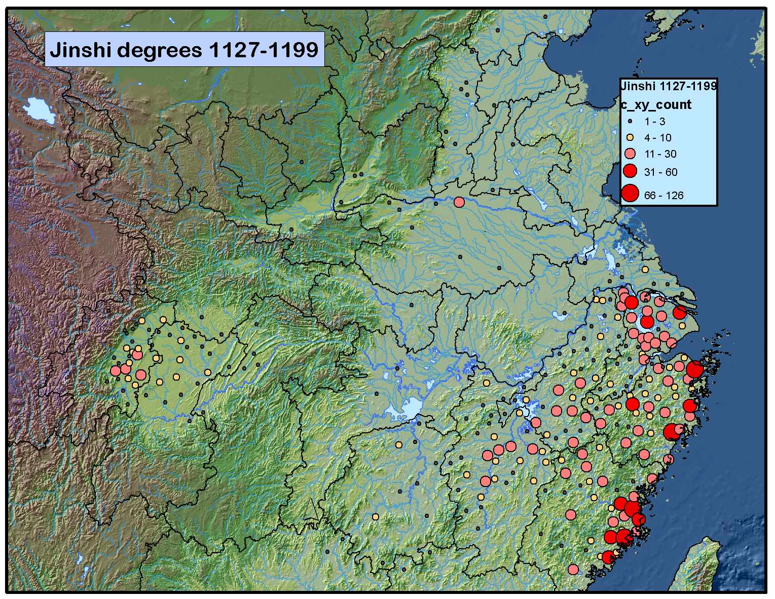 Jinshi degrees 1127-1199